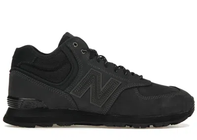 Pre-owned New Balance Women's  574h Sneakers In Black/grey In Multi
