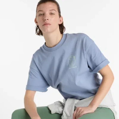 New Balance Women's Debut Vase T-shirt In Blue
