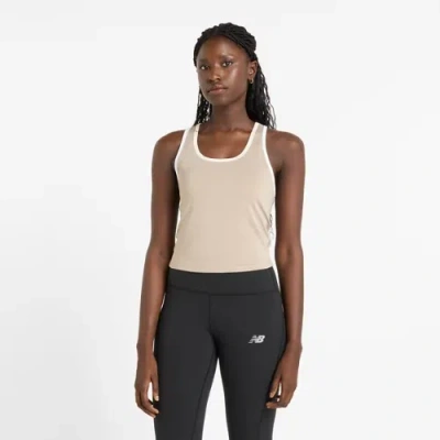 New Balance Women's Novelty Tournament Tank In Beige