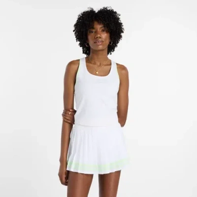 New Balance Women's Novelty Tournament Tank Top In White