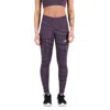 New Balance Women's Printed Mid Rise Impact Run Tight In Black/grey In Multi