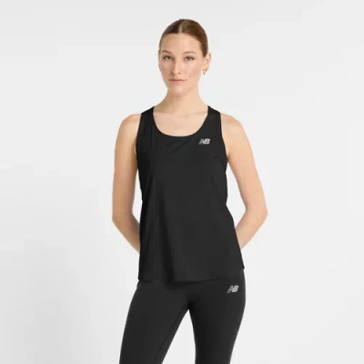 New Balance Women's Race Day Singlet In Black