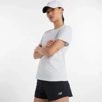 New Balance Women's Rbc Brooklyn Half Graphic T-shirt In Blue