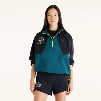New Balance Women's Rbc Brooklyn Half Race Day Jacket Women's In Black