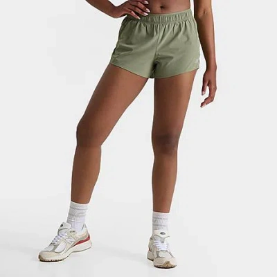 New Balance Women's Rc 3" Shorts In Olive Green