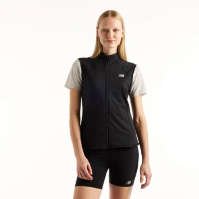 New Balance Women's Rc Essential Heat Grid Vest In Black