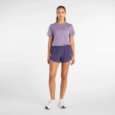 New Balance Women's Rc Essential T-shirt In Purple