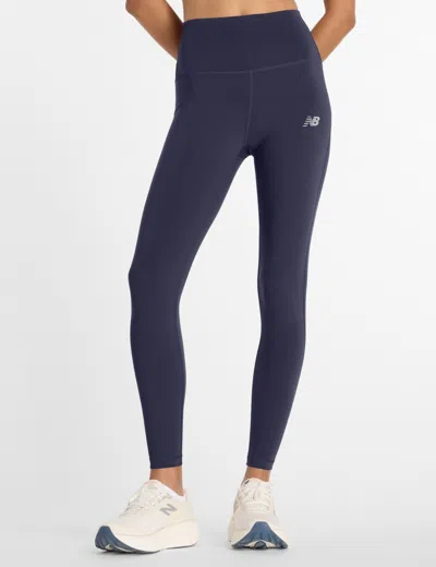 New Balance Women's Rc Legging 25" In Blue