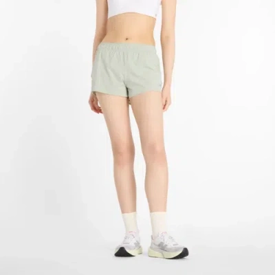 New Balance Women's Rc Short 3" In Gray