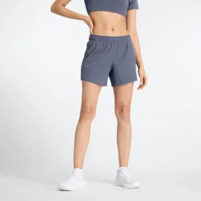 New Balance Women's Rc Short 5" In Grey