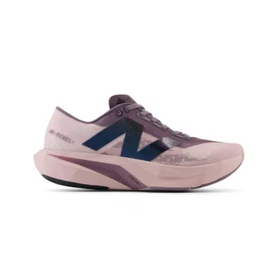 New Balance Women's Rebel V4 Shoes In Pink Purple