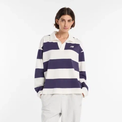 New Balance Women's Rugby Long Sleeve Shirt In Purple