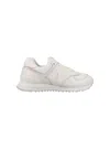 New Balance White Low Top Sneakers With Logo Patch In White