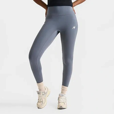 New Balance Women's Sleek High-rise Leggings In Dark Arctic