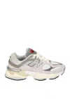 New Balance Mesh Panel Rubber Sole Sneakers In Gray