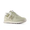 New Balance Round-head Sneakers In Green