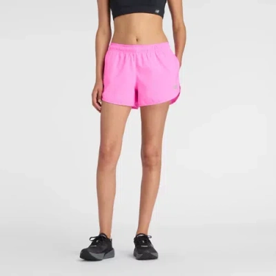 New Balance Women's Sport Essential Short 3" In Pink