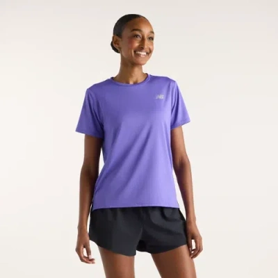 New Balance Women's Sport Essential T-shirt In Purple