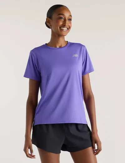 New Balance Women's Sport Essential T-shirt In Purple