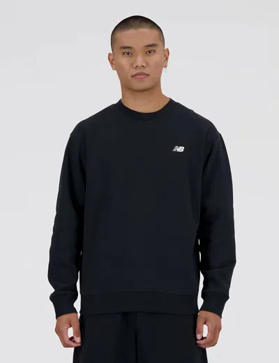 New Balance Women's Sport Essentials Fleece Crew In Black