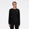 New Balance Women's Sport Essentials Long Sleeve Shirt In Black