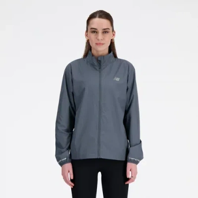 New Balance Women's Sport Essentials Reflective Jacket In Grey