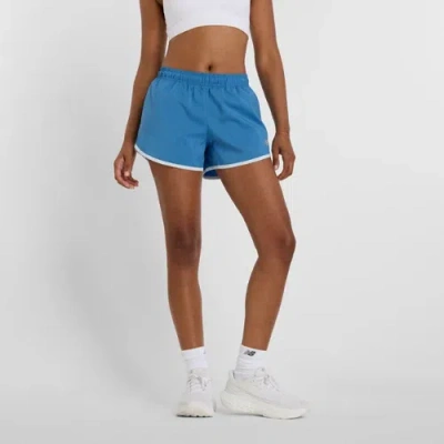 New Balance Women's Sport Essentials Short 3" In Blue