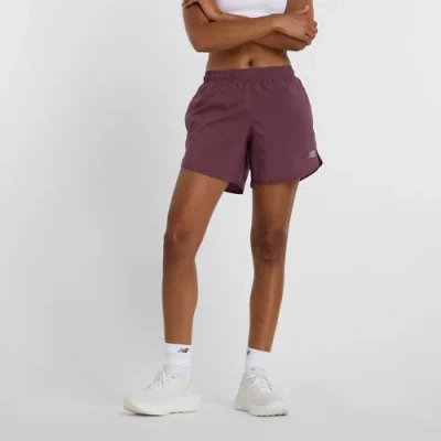 New Balance Women's Sport Essentials Short 5" In Purple
