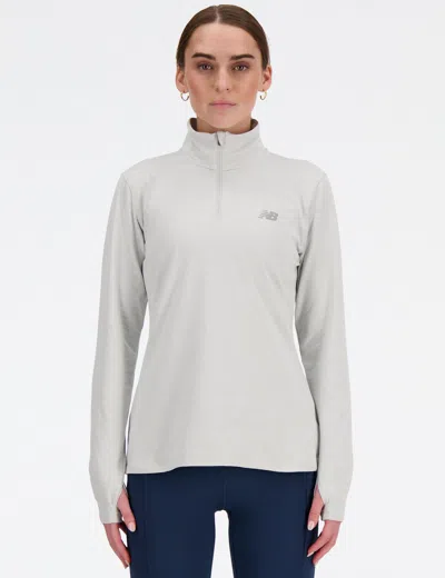 New Balance Women's Sport Essentials Space Dye Quarter Zip