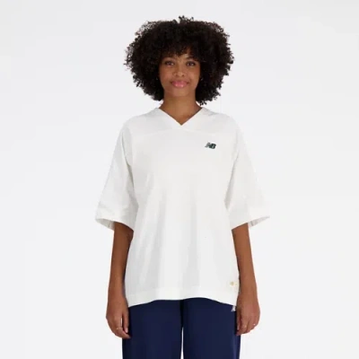 New Balance Women's Sportswear's Greatest Hits Jersey T-shirt In White
