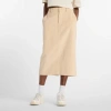 New Balance Women's Stretch Corduroy Midi Skirt In Nude