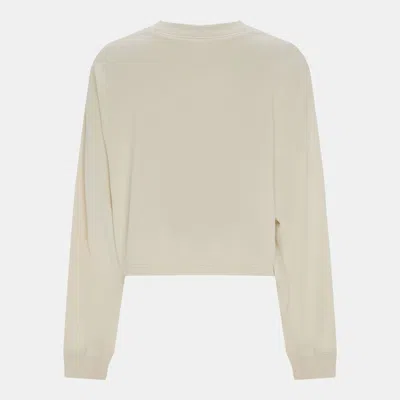 New Balance Women's Sweatshirt  Wt51514lin Beige