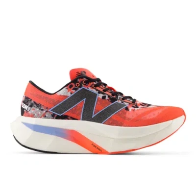 New Balance Women's Tcs London Marathon Fuelcell Supercomp Elite V4 In Red/white/black