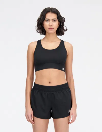 New Balance Women's Tech Training Sports Bra In Black