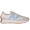 New Balance Women's 327 Sneaker In Timberwolf/sea Salt/light Chrome Blue, Women's At Urban Outfitters In Blue