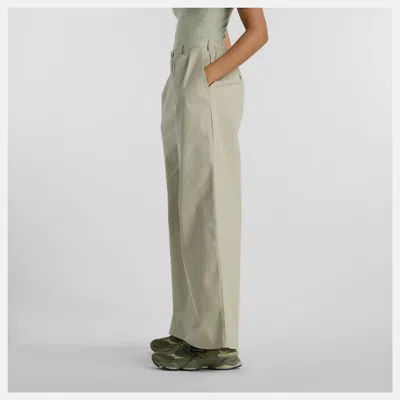 New Balance Women's Trousers  Wp51538ovn Green