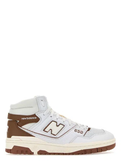 New Balance Women's Two-tone Leather 650 Sneakers | Size 10+ | Bb650rgy Color Whibrimar In Multi