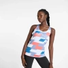 New Balance Women's United Airlines Nyc Half Printed Run Singlet In Print/pattern/misc