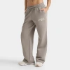New Balance Women's Varsity Wide-leg Fleece Jogger Pants In Gray