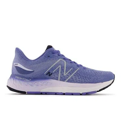 New Balance Women's W880v12 Running Shoes - B/medium Width In Night Air/libra In Purple