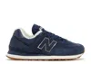 New Balance Women's Wl574lx2 Sneaker In Eclipse Gold In Blue