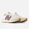 New Balance 327 Low-top Sneakers In Sea Salt With White Wine In Multi
