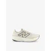 New Balance Womens  M1080 Mesh Low-top Trainers In Cream Navy Sea Salt