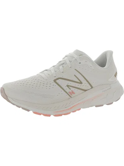 New Balance Womens Lace-up Manmade Running & Training Shoes In Neutral