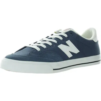 New Balance Womens Logo Casual And Fashion Sneakers In Blue