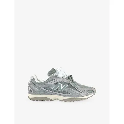New Balance Womens Lone Star Grey Sea Salt 204l Suede And Mesh Trainers
