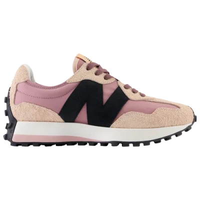 New Balance Women's 327 In Pink/black