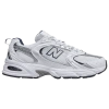 New Balance Low Top Sneakers With Contrast Accents And Mesh Upper In White/natural Indigo