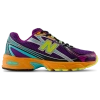 New Balance '740' Mesh Upper Sneakers In Concord Grape/purple Fuchsia/sun Glow