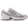 New Balance Pink Low Top Sneakers With Logo Patch On Side And Tongue And Perforated Panels In Multi